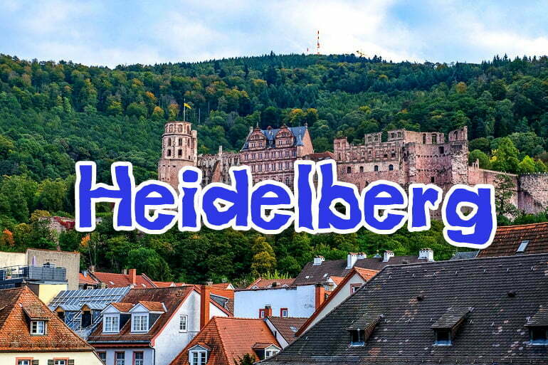 เที่ยวปราสาทไฮเดลเบิร์ก Heidelberg Castle ริมแม่น้ำสุดโรแมนติกแห่งเยอรมัน