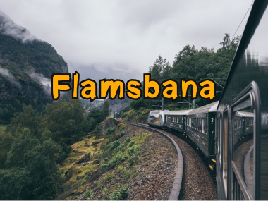 รถไฟ FLAMSBANA เส้นทางสายโรแมนติก ประเทศนอร์เวย์