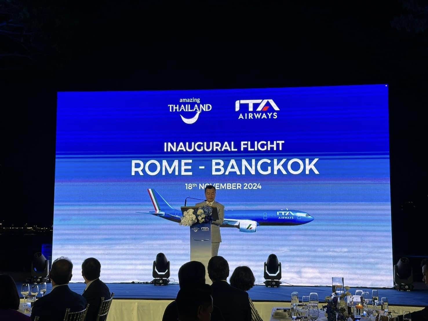 บริษัทกราเซีย ทราเวล จำกัด ได้รับเกียรติเข้าร่วมงานเปิดตัวสายการบิน ITA Airways